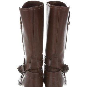 Tod'sBrown Leather Mid-Calf Boots Size 8 (EU 38.5)